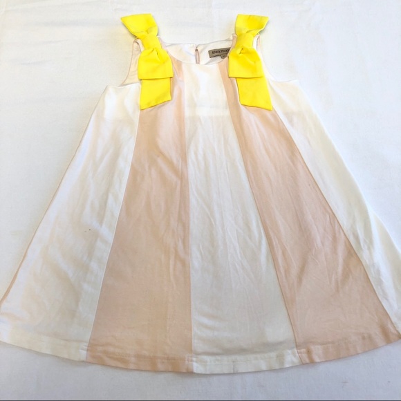 Hucklebones London Yellow Bow Swing Dress - Picture 5 of 6